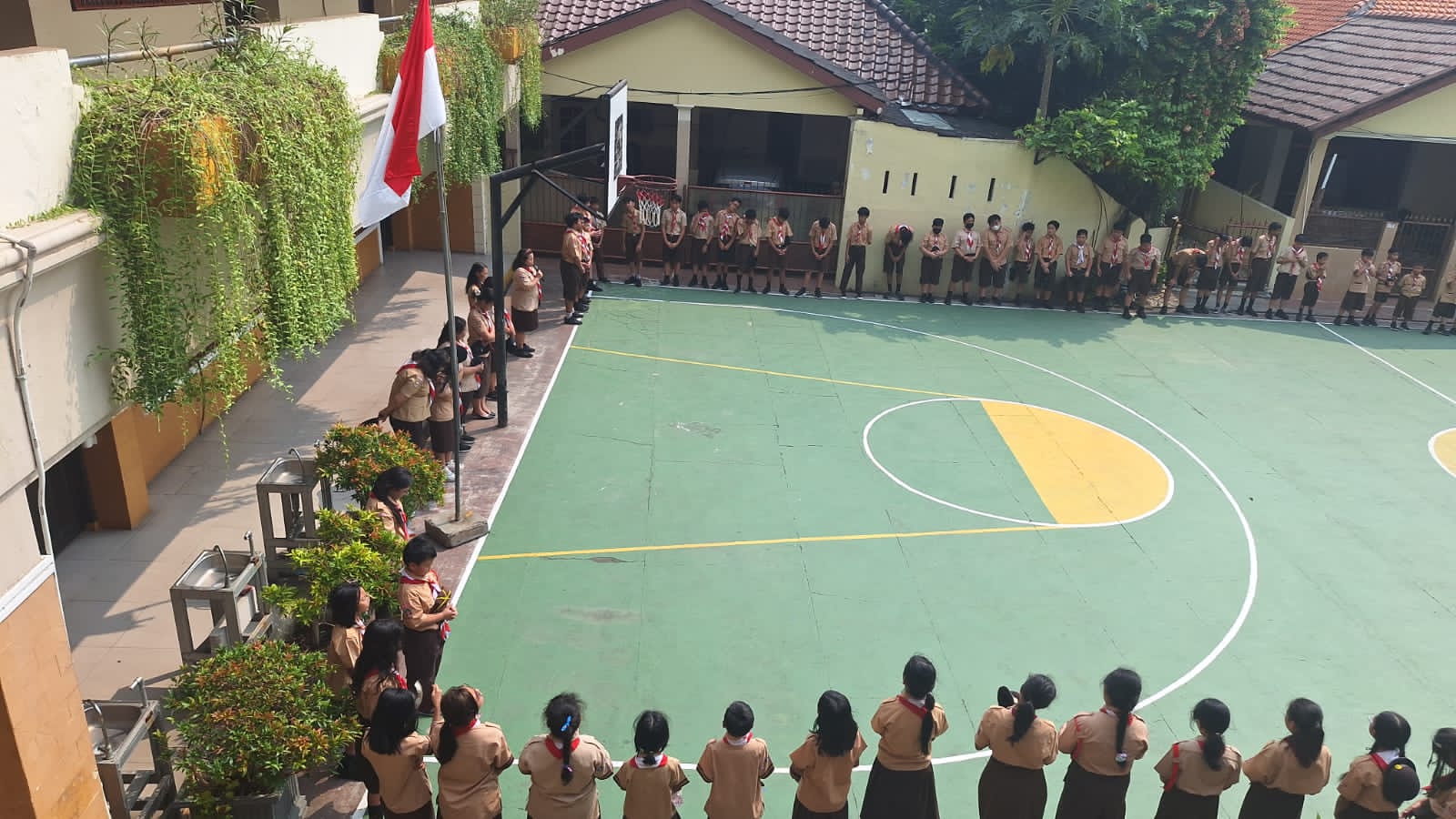 Upacara Perpindahan Kelas Siaga Ke Penggalang