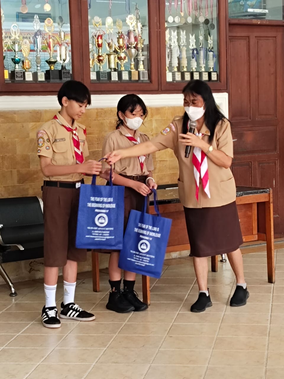 Upacara Perpindahan Kelas Siaga Ke Penggalang